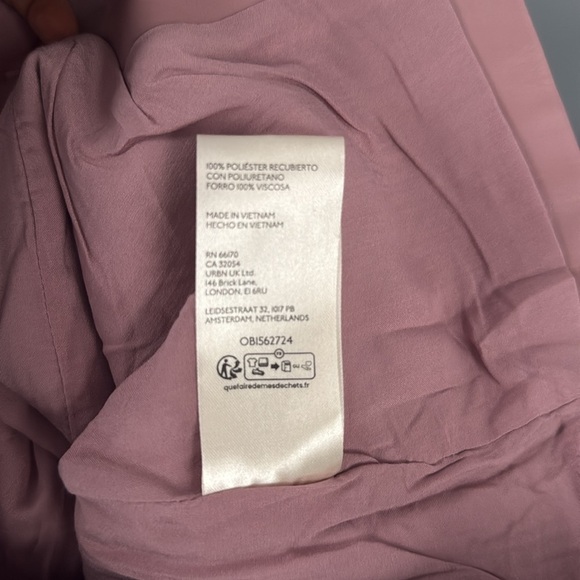 NEW Maeve Anthropologie Faux Leather Mini Skirt 2 - Picture 8 of 8